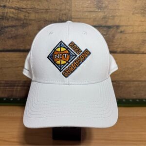 White Embroidered NIT Champions Cap